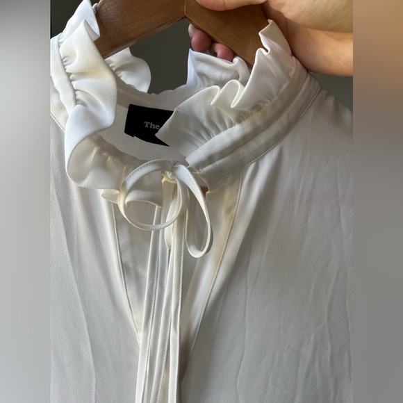 The Kooples Ruffle Collar shirt - Picture 3 of 5